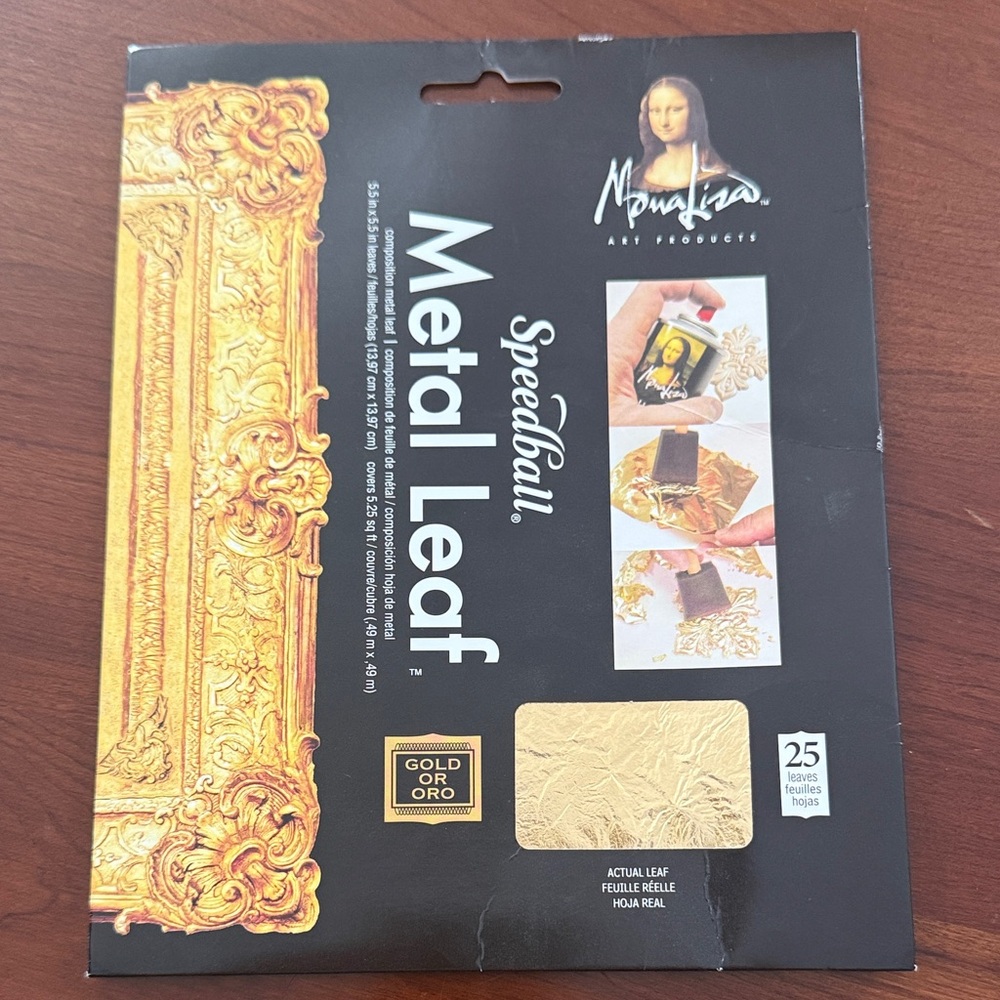 MONA LISA Gold Metal Leaf